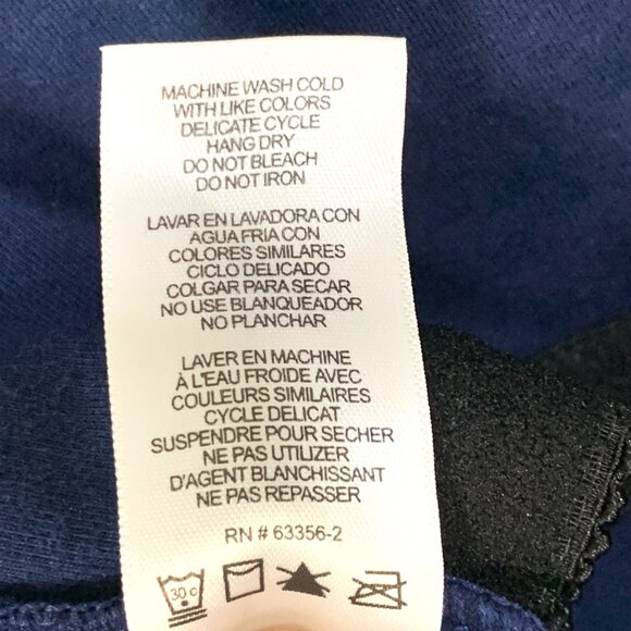 Capezio Princess Camisole Leotard Navy Blue Adult XS CC101 Lined Shelf Bra - Picture 8 of 10